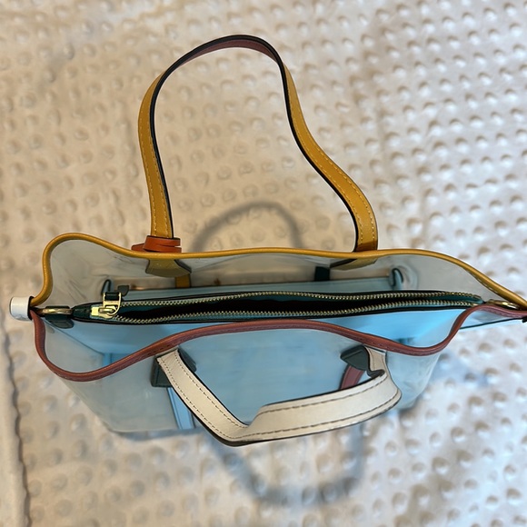 TORY BURCH Multicolor PVC and Leather Perry Tote - Picture 5 of 5